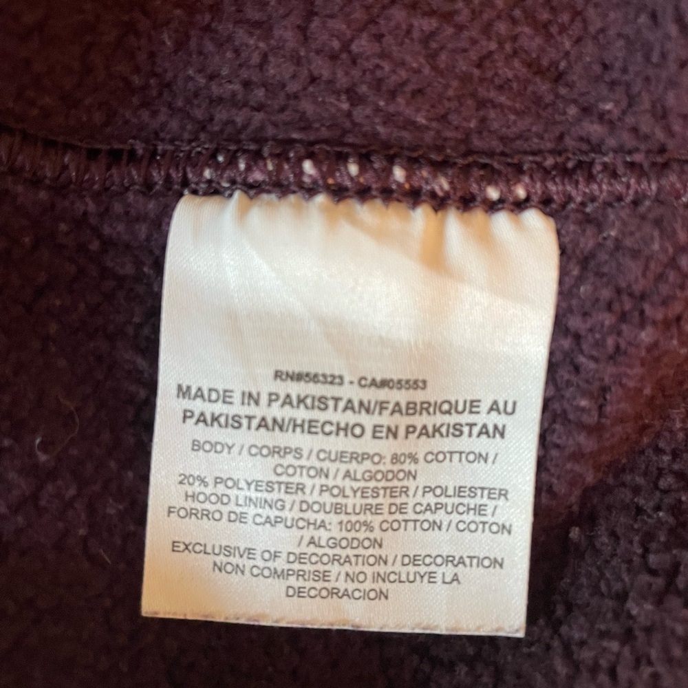Nike Burgundy Hoodie - Picture 6 of 6